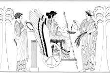 Ancient Roman Deities 10 Triptolemus In Chariot