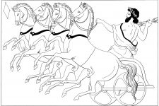 Ancient Roman Gods 10 Jupiter In His Chariot