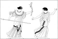 Ancient Roman Gods 5 Minerva And Nymph
