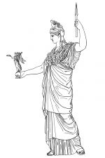 Roman Goddesses 6 Minerva