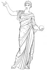 Roman Deities 11 Muse