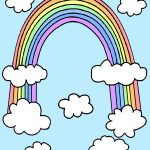 Rainbows 1 - Rainbow with Clouds