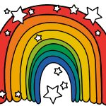 Rainbow Pictures Images 3 - Rainbow with Stars