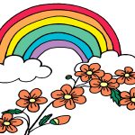 Rainbow Pictures Images 9 - Rainbow with Flowers