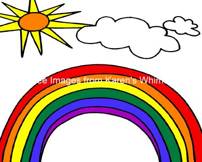 Rainbow Pictures Images 1 - Rainbow with Sun