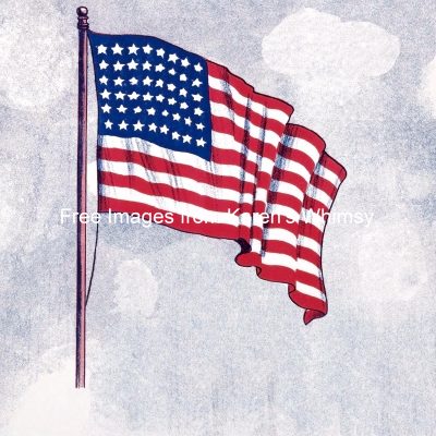 Waving American Flag 5