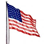 Waving American Flag 3