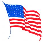 Waving American Flag 4