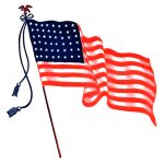 Waving American Flag 6