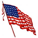 Waving American Flag 7