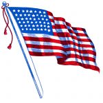 Waving American Flag 9