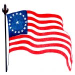 American Flag Waving 1