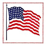 American Flag Waving 4