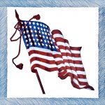 American Flag Waving 6
