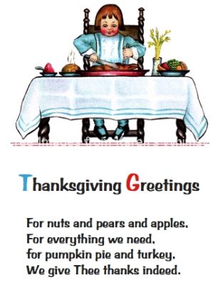 Thanksgiving Greetings 3 - Boy Eating Turkey
