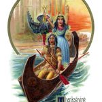 Free Thanksgiving Cards 1 - Two in a Canoe