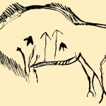 Cave Paintings 2 - Bison with Four Arrows