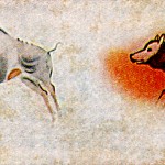 Cave Paintings 8 - A Boar and Wolf