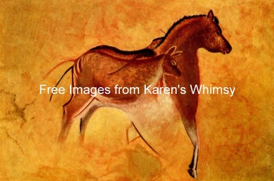 Cave Paintings 1 - Two Horses