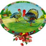 Free Thanksgiving Clip Art 2 - Decorative Turkeys
