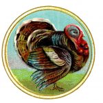 Free Turkey Clipart 4 - Turkey Medallion