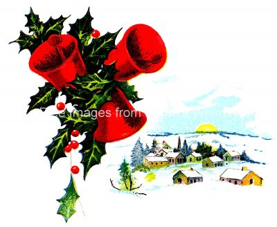 Christmas Clipart 2 - Red Bells