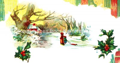 Christmas Images 3 - Snowy Scene