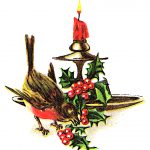 Christmas Pics 3 - Bird and Candle