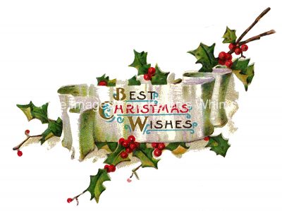 Free Christmas Graphics 1 - Christmas Scroll