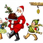 Christmas Food 1 - Santa Brings Pudding