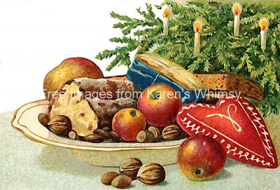 Christmas Food 6 - Fruitcake and Nuts
