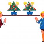 Christmas Illustrations 4 - Little Trees