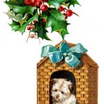 Free Christmas Images 2 - Holiday Pup