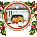 Free Christmas Images 4 - Stockings by the Fire