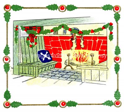 Free Christmas Images 5 - Holiday Hearth