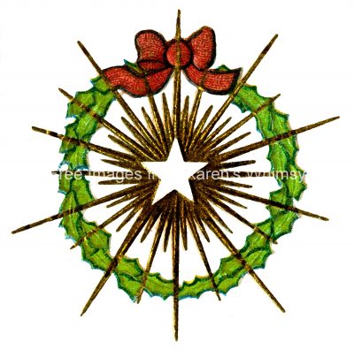 Christmas Stars 5 - Star in Wreath