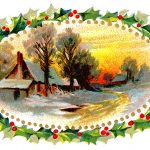 Christmas Wreaths 5 - Country Scene