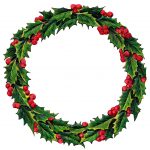 Holly Images 1 - Large Holly Wreath