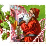 Santa Claus Pictures 2 - Checking the Mail