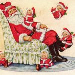 Cartoon Santa 4 - Miniature Santas