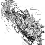 Santa Claus Illustrations 5 - Off We Go