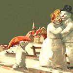 Snowman Clipart 6 - Snowman Romance