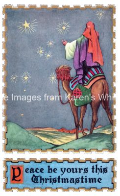 Nativity Clip Art 1 - To Bethlehem