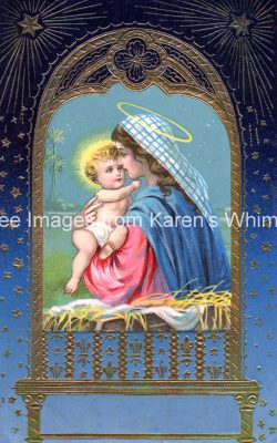 Nativity 4 - Madonna and Child