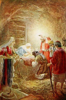 Nativity Pictures 4 - Wise Men Visit