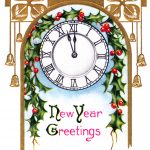 New Years Clip Art 4 - Almost Midnight