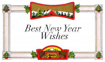 New Years Clip Art 5 - Home and Hearth