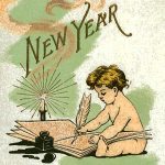 New Year Clip Art 6 - Baby Writing