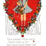 Valentines Day 6 - Girl with Basket