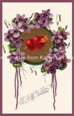 Valentines Day 2 - Violet Bouquet